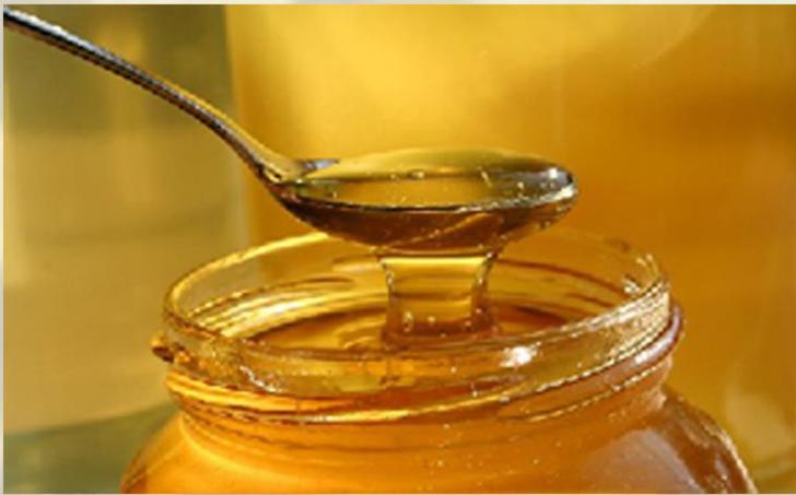 Take a tablespoon of honey and mix it in a glass of water with a tablespoon of ACV