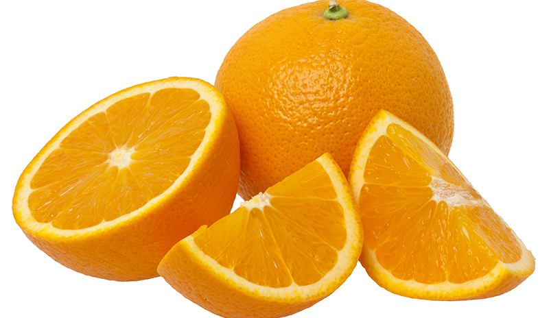 sliced oranges