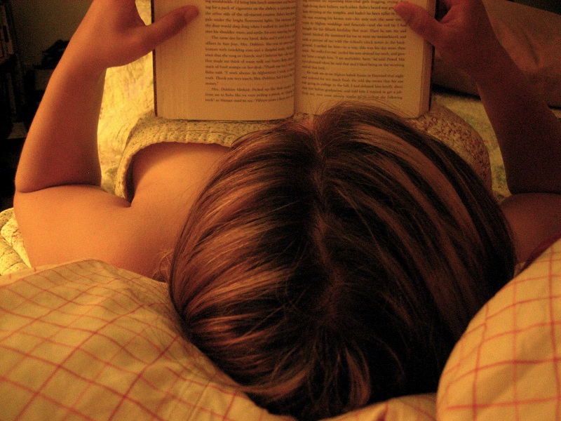 Reading habit before sleep