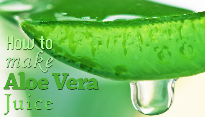 how to make aloe vera juice