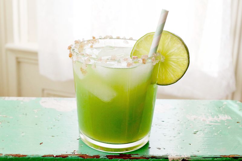 chilled bottle gourd juice