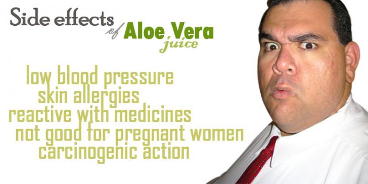 side effects of aloe vera