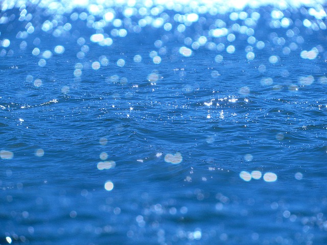 deep blue ocean