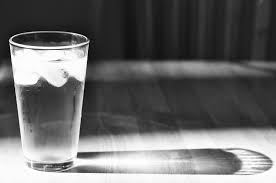 glass of drinking water